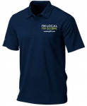 Embroidered Golf Polo (Navy) - Womens